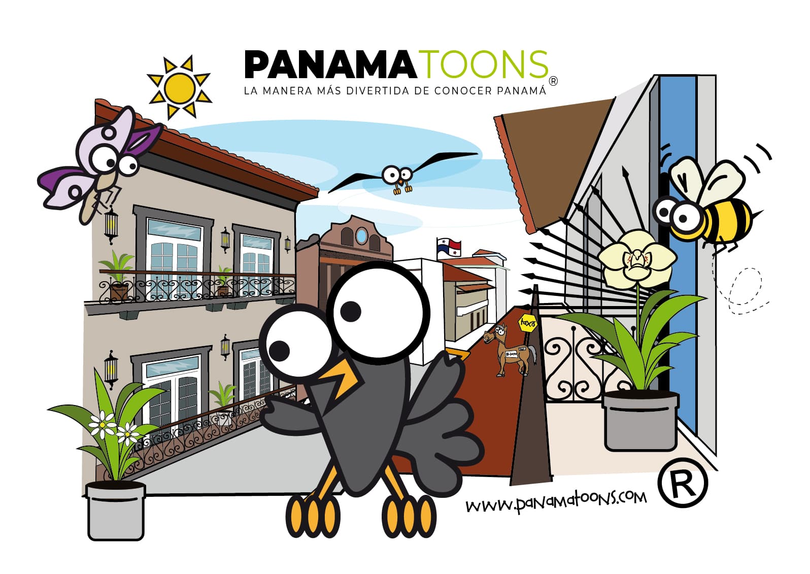 Panama Toons Banner